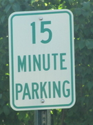 15 Minute Parking