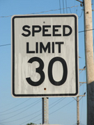 Speed Limit 30