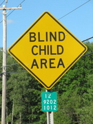 Blind Child Area