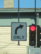 Right Turn Only