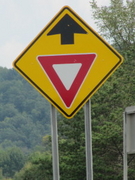 Yield Ahead Symbol
