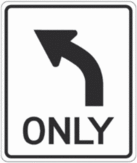 Left Turn Only
