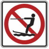 No Waterskiing