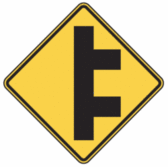 Double Side Roads Symbol